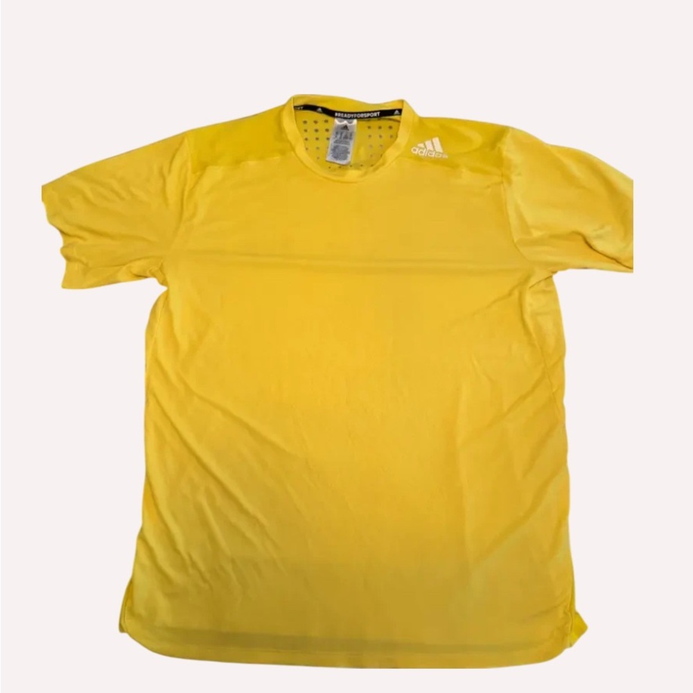 Adidas Yellow Short Sleeve Tee
